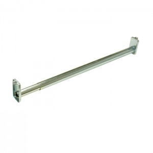 Steel Adjustable Closet Rod – Zinc-Plated