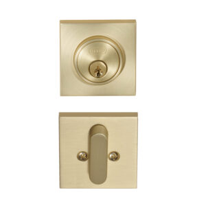 Low Profile Single Cylinder Deadbolts